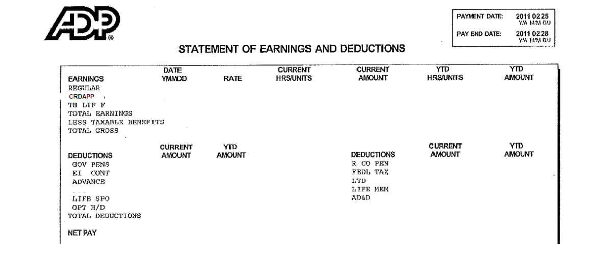 NOA Notice of assessment